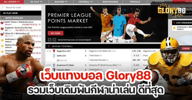 เว็บแทงบอล Glory88